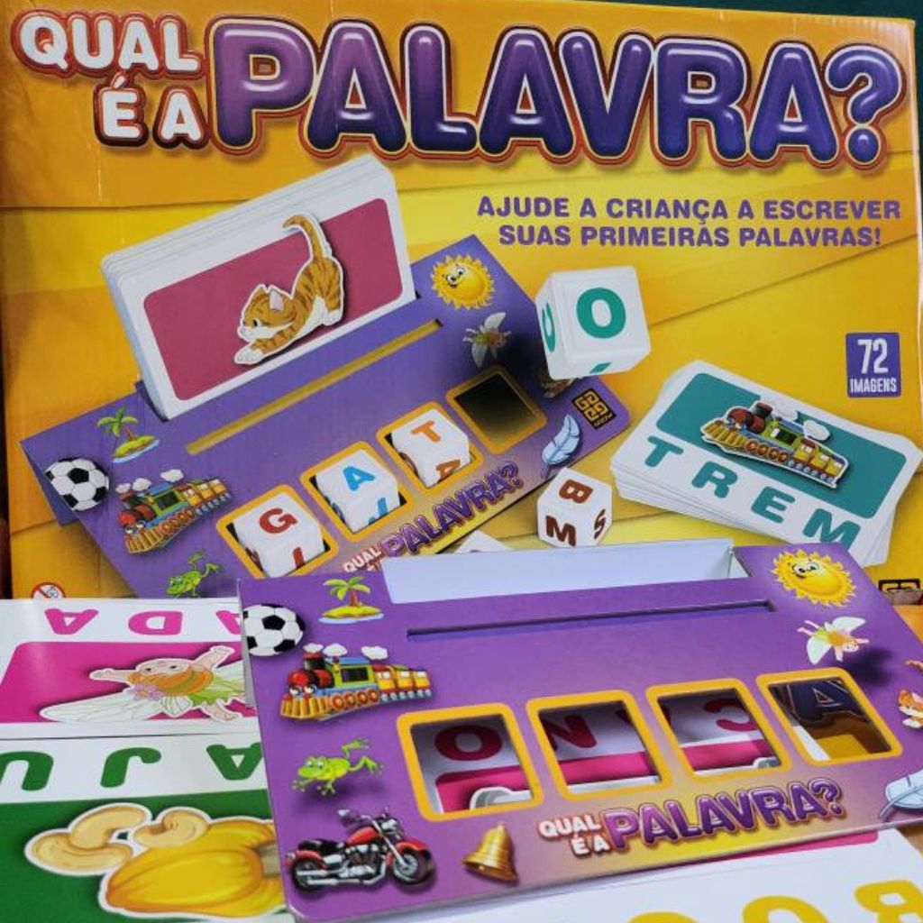 Jogo Educativo - Primeiras Palavras - Grow