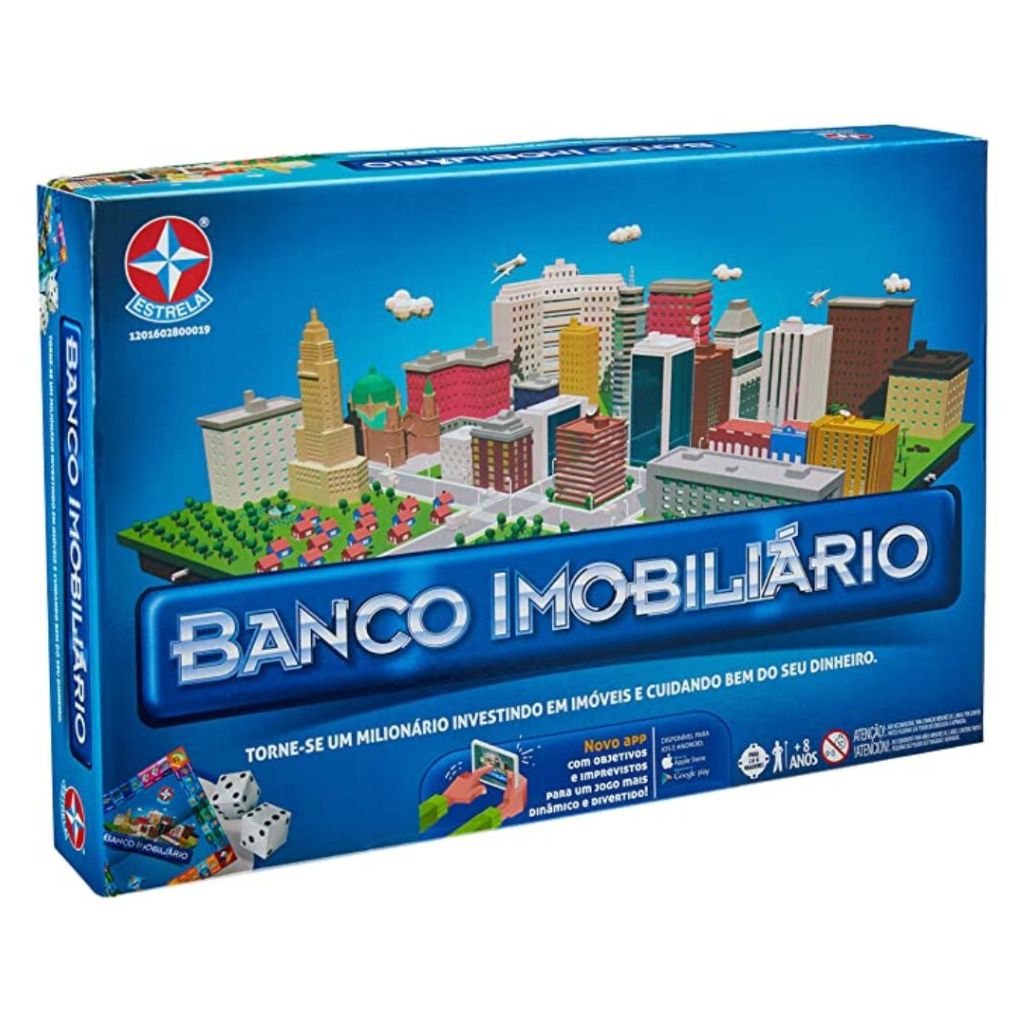 Jogo Banco Imobiliário com aplicativo - Estrela - Estrela