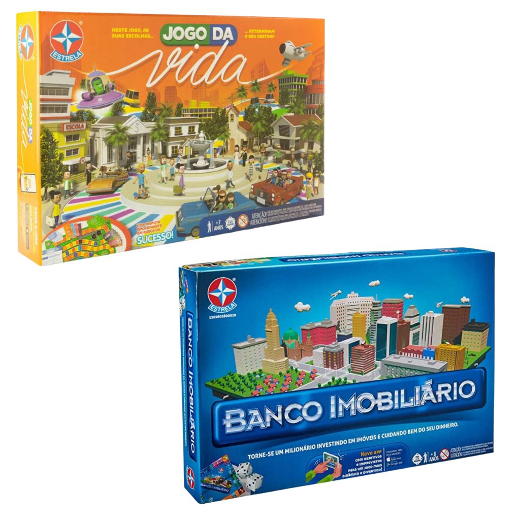 Jogo Banco Imobiliário Brasil - Estrela