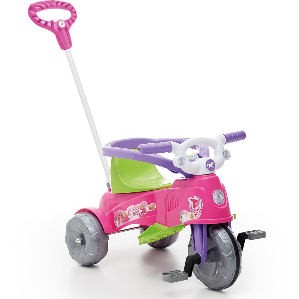 Carrinho Passeio Motoca Infantil Calesita Velocita Lilas em Promoção na  Americanas