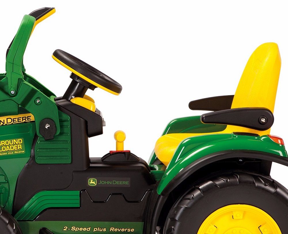 Trator Elétrico John Deere Ground Force 12volts Peg-pérego - Maçã