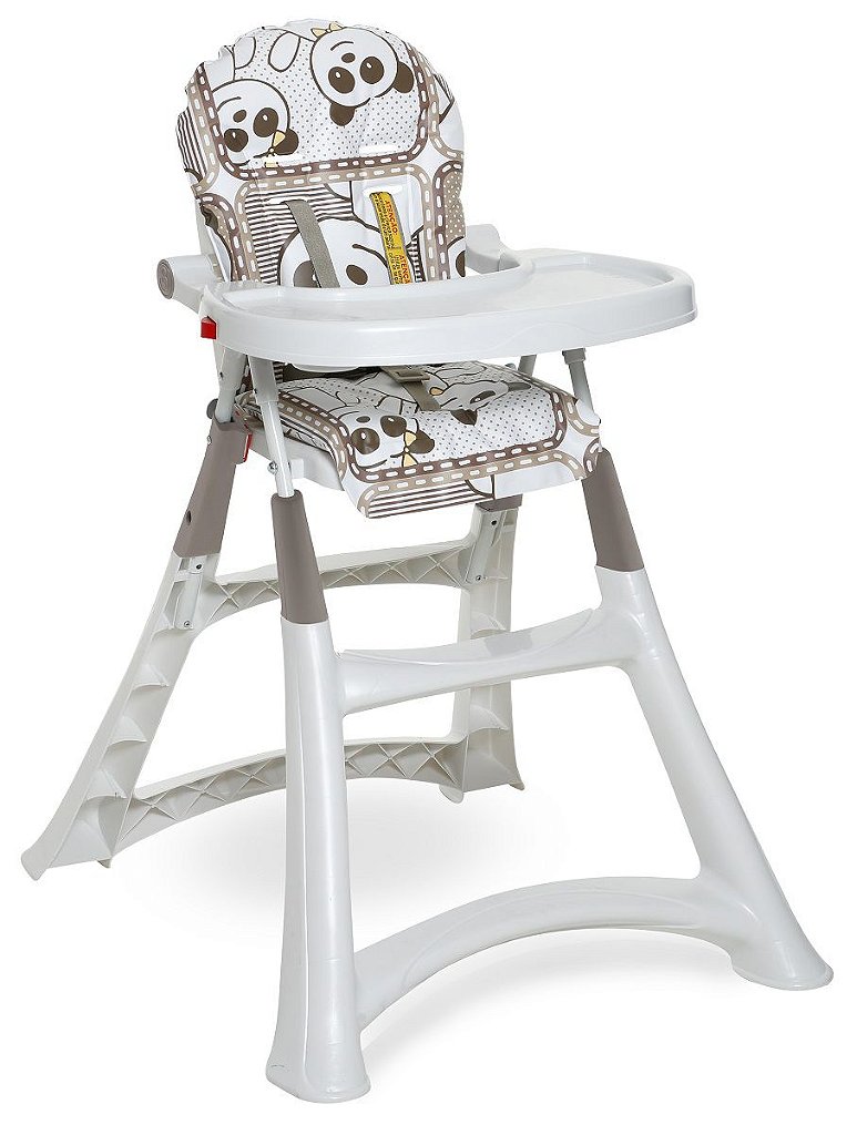 Cadeira de Alimentação Alta Premium - Panda - Galzerano - Alves Baby