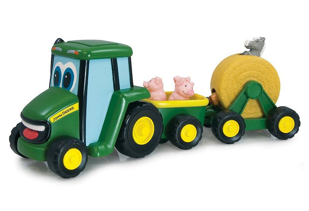 Tomy tractor and best sale trailer
