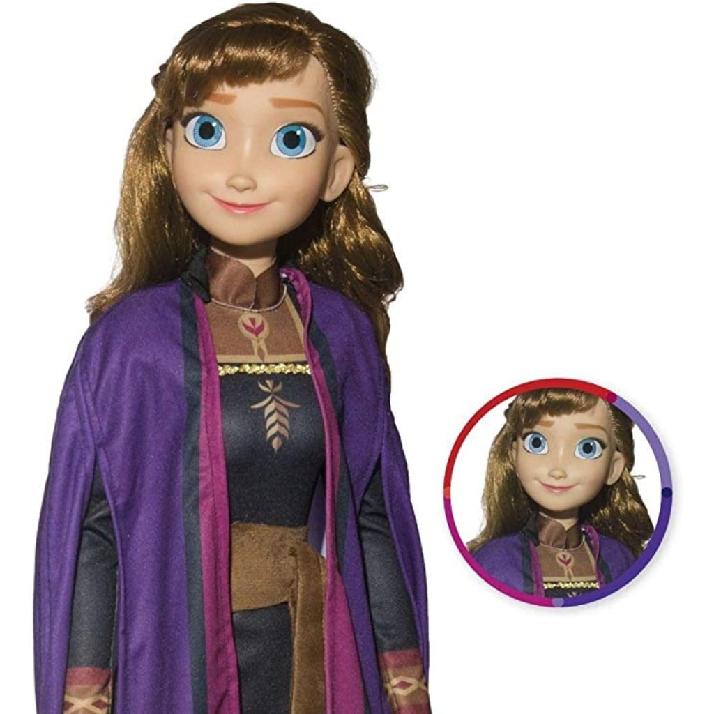 Boneca My Size - Anna - Frozen - Disney - Novabrink - Alves Baby