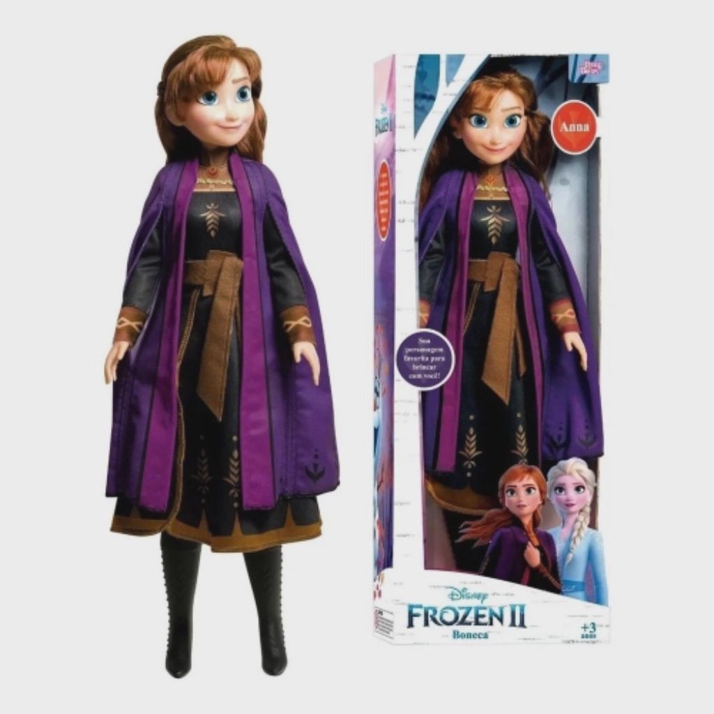 Conjunto de Bonecas My Size - Elsa e Anna - Frozen - Disney