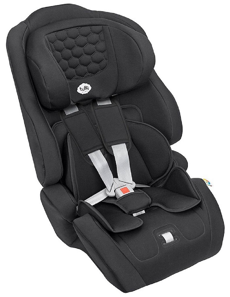 Cadeira Para Auto 15 a 36 Kg Safety & Comfort Cinza Tutti Baby