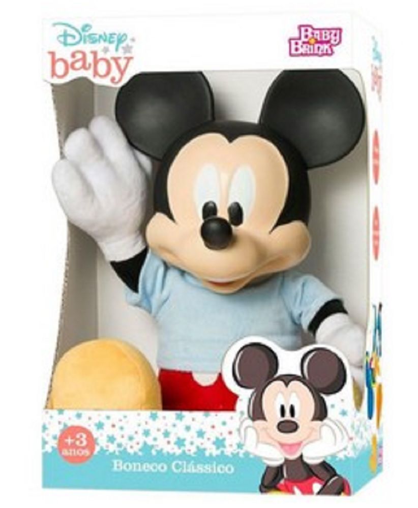 Boneco Fofinhos - Mickey Baby - Disney - Novabrink - Alves Baby