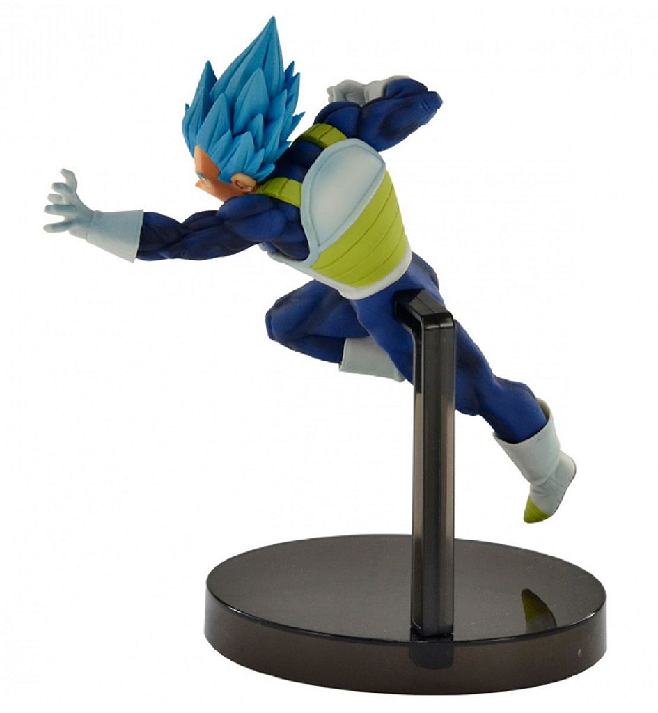 Kit 3 Boneco Dragon Ball Z Goku Super Sayajin Cabelo Azul em