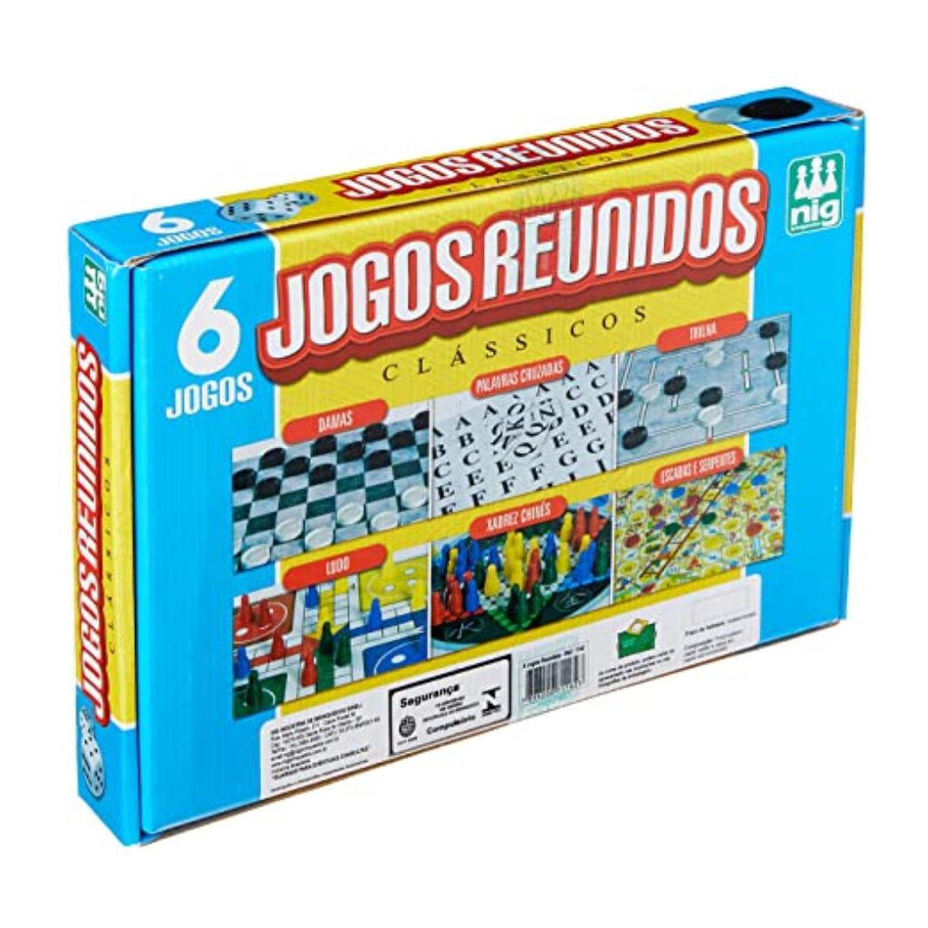 Jogo Dama e Ludo, Nig Brinquedos