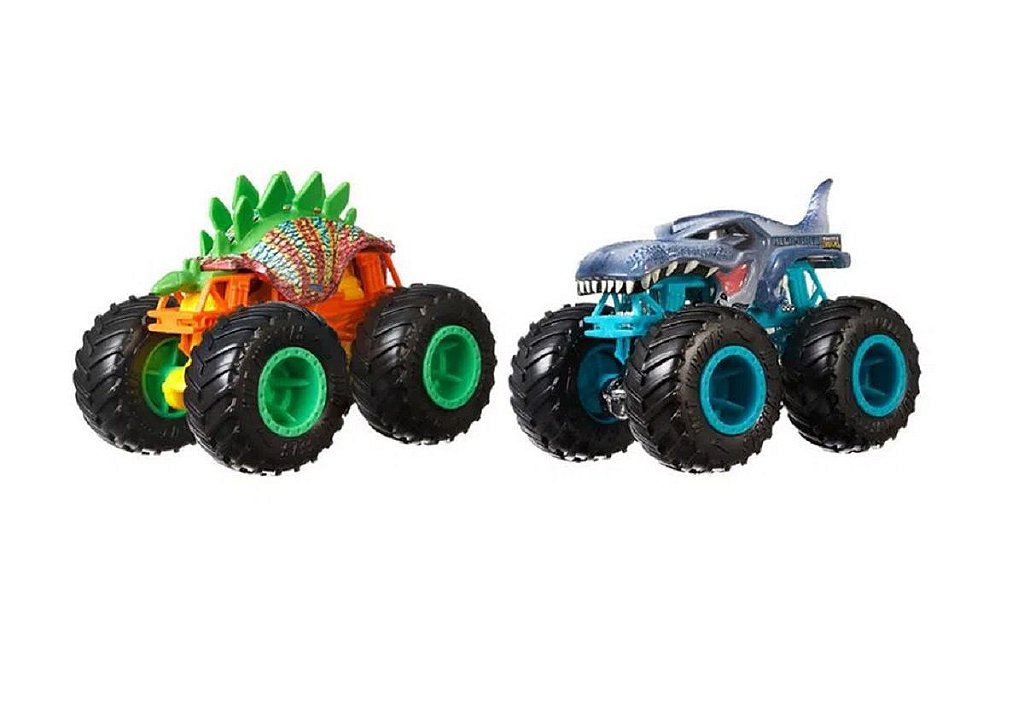 Carrinho Hot Wheels Monster Trucks Mattel Sortido 2 Unidades em