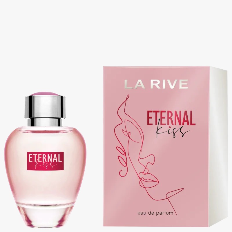 PERFUME ETERNAL KISS FEM EDP 90ML - LA RIVE - Bellíssima Makeup