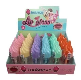 Lip Gloss Sorvetinho em Atacado 3069 - Box C/36 Unid