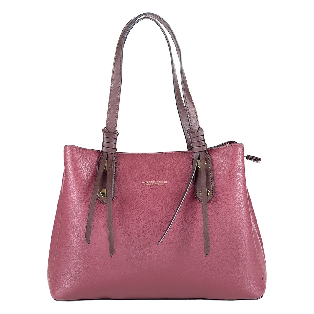 bolsa de mão, GOLDEN FENIX, original 100% PU marsala - www.vsbshop