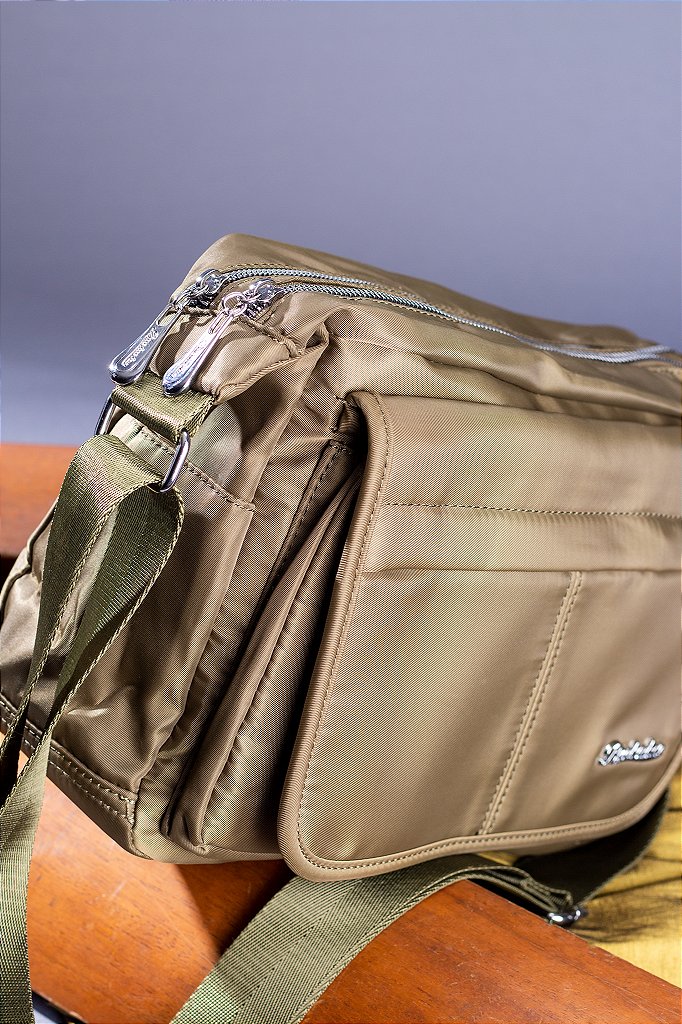 BOLSA TRANSVERVESAL NYLON REFORÇADO IMPERMEAVEL - www.vsbshop.com.br