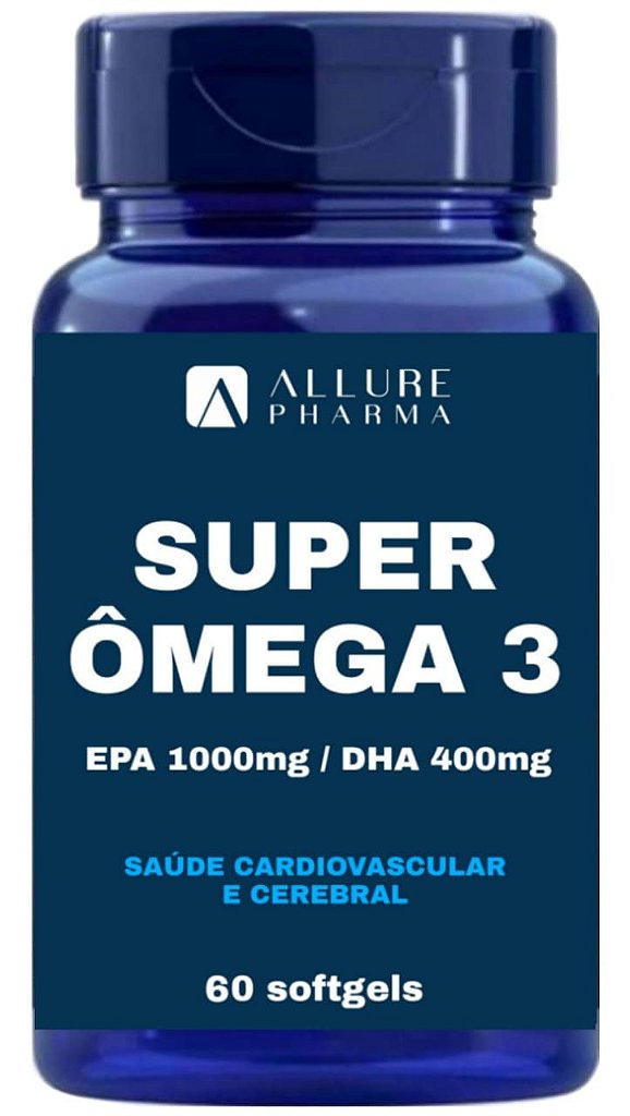 Super Omega 3 EPA 1000mg DHA 400mg Allure Pharma