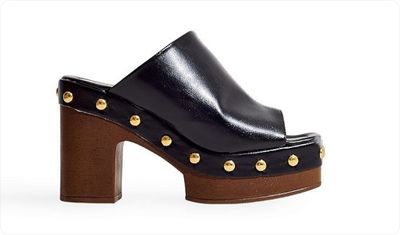 Tamanco Plataformas Feminino Aiko Preto