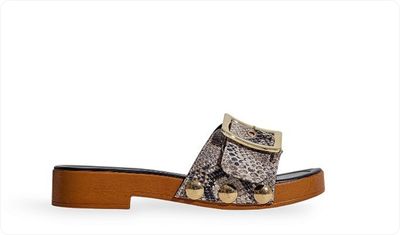 Detalhes Tamanco Aisha Cobra