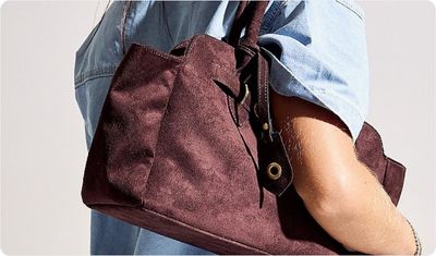 Bolsa Amália Marrom Look Versátil