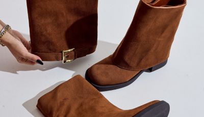 Estilo Bota Camille 2 em 1