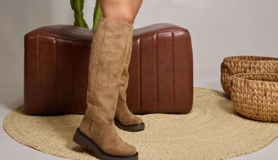 Bota Feminina Rubia Marrom