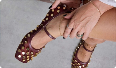 Sapatilha Blair Bordô em looks casuais e sofisticados