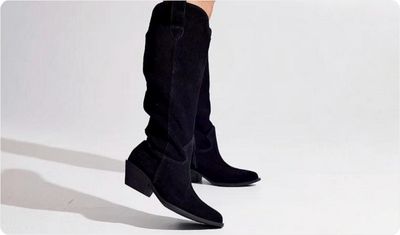 Bota Feminina Rubia 2 em 1 Preta