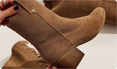 Detalhes Bota Boho 3 em 1