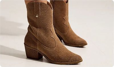 Bota Feminina Boho 3 em 1 Bege