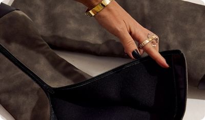 Visual completo Bota Viena Cinza