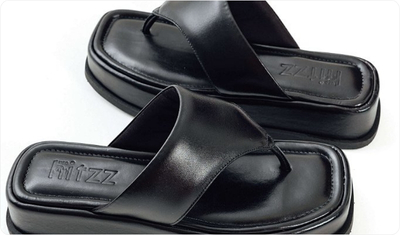 Solado flatform 5cm Chinelo Búzios Preto