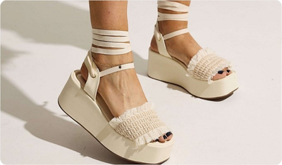 Sandália Chali Off White UseHitzz