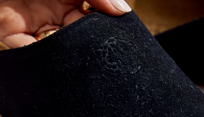 Detalhes Clog Lina Bege