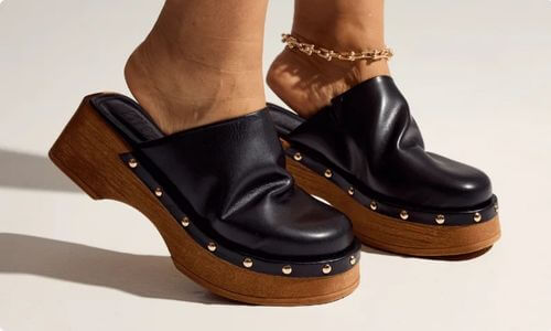 Clog Feminino Andri Preto