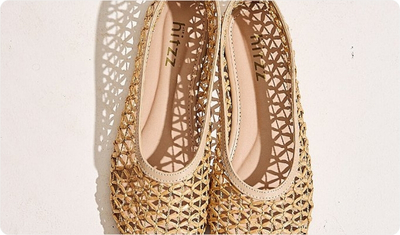 Detalhes Sapatilha Dúnia Bege