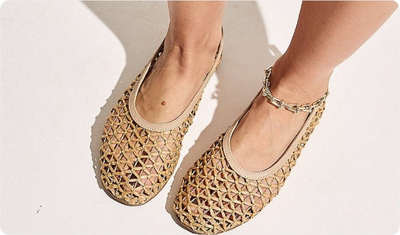 Sapatilha Dúnia Bege Look Versátil