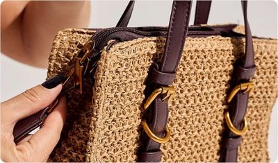 Estilo Bolsa Ellie Marrom