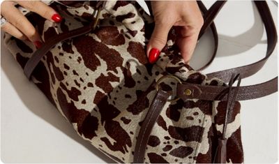 Estilo Bolsa Melissa Vaca