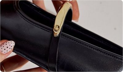 Sapatilha Estela Preta Look Versátil