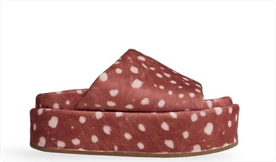 Tamanco Feminino Plataforma Fifi Bambicor Camel