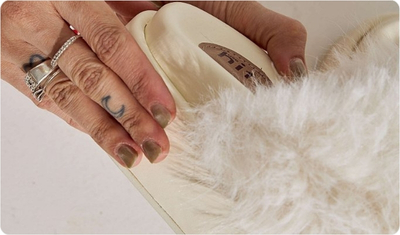 Tamanco Fifi Off White Coleção Flow