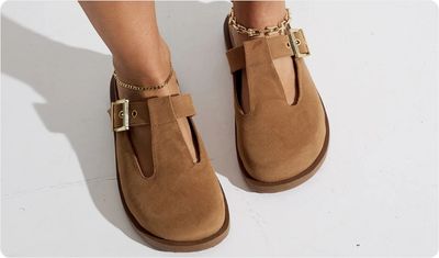Estilo Clog West Bege