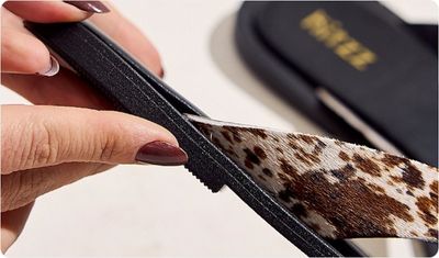 Detalhes Chinelo Fuji Animal Print