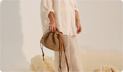 Detalhes Bolsa Gaia Camel