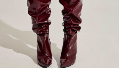 Bota Feminina Cano Longo Tratorada Zuna Preta