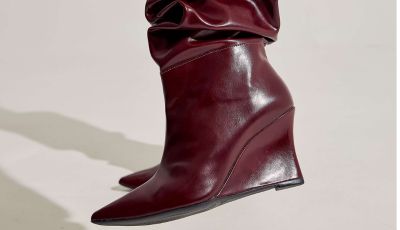 Look com Bota Cano Longo Zuna Preta