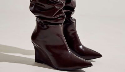 Look com Bota Cano Longo Zuna Preta