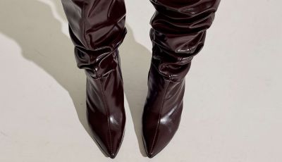 Bota Feminina Cano Longo Tratorada Zuna Preta