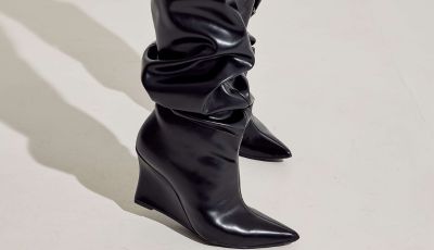 Detalhe solado tratorado Bota Zuna Preta