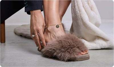 Detalhes da Flatform Gigi Fendi