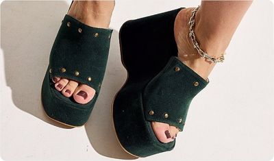 Estilo Tamanco Haru Verde